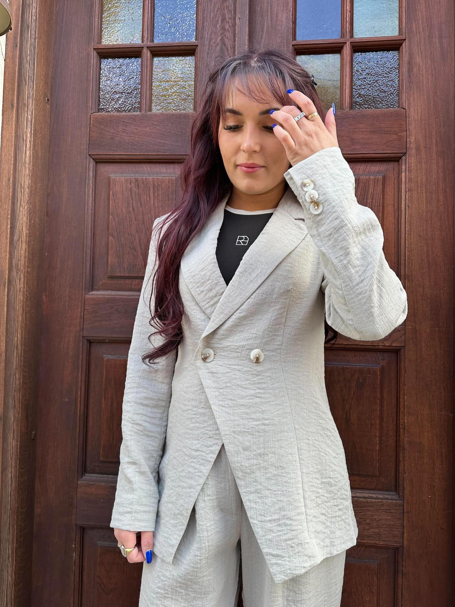 AWBRAELYN Blazer - Pelican